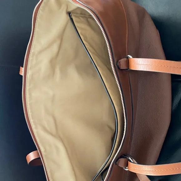 Rebecca Minkoff Brown Leather Tote Bag - Picture 12 of 15